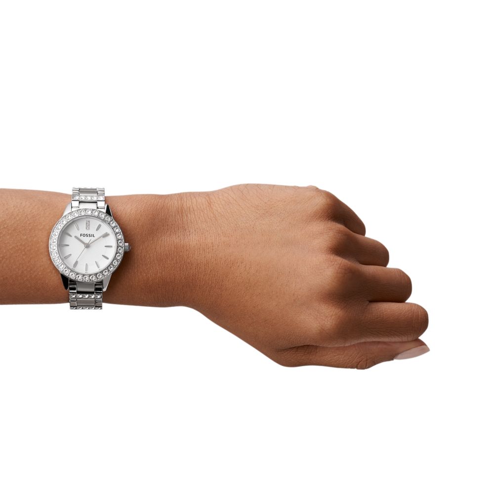 Fossil Jesse 34mm Three-Hand Stainless Steel Watch - ES2362 (2)