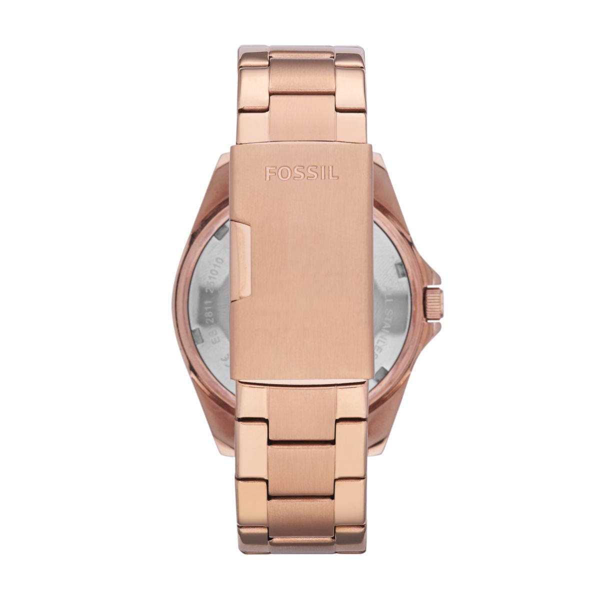 Fossil Riley 38mm Multifunction Rose Gold-Tone Stainless Steel Watch - ES2811 (1)