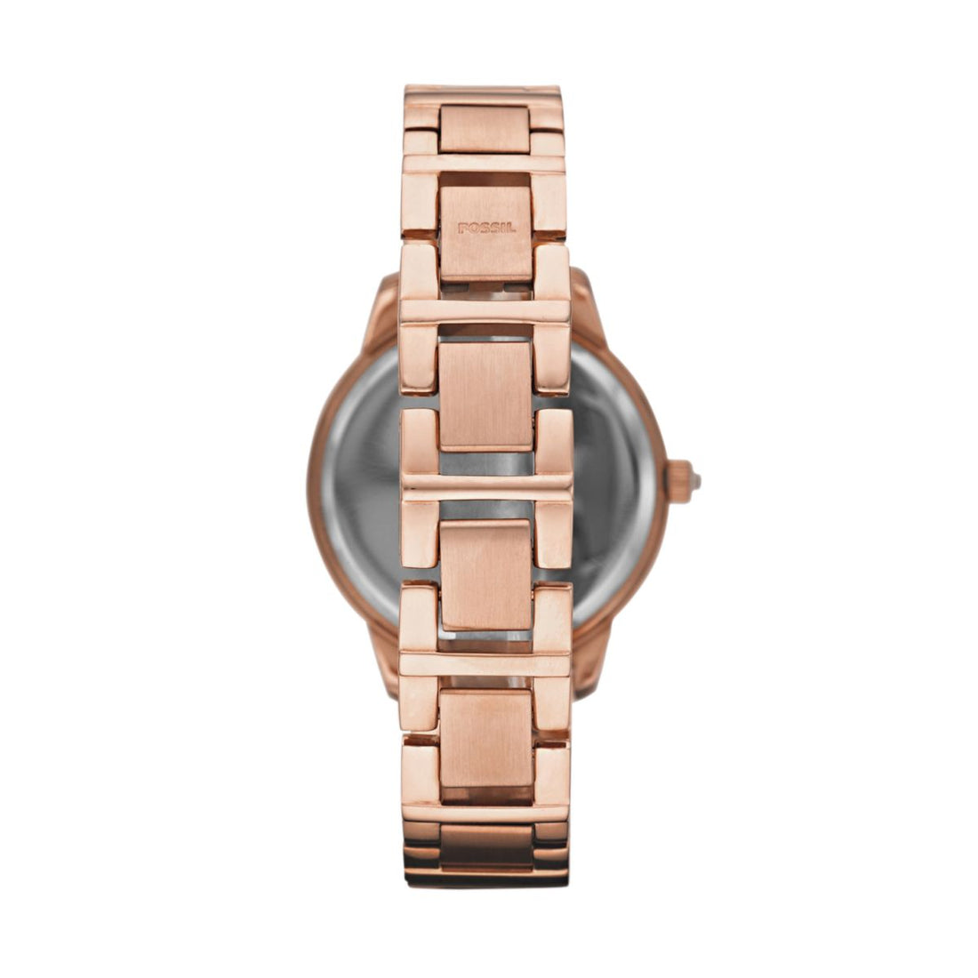 Fossil Jesse 34mm Three-Hand Day-Date Rose Gold-Tone Stainless Steel Watch - ES3020