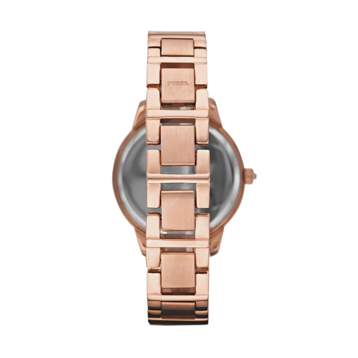 Fossil Jesse 34mm Three-Hand Day-Date Rose Gold-Tone Stainless Steel Watch - ES3020 (1)