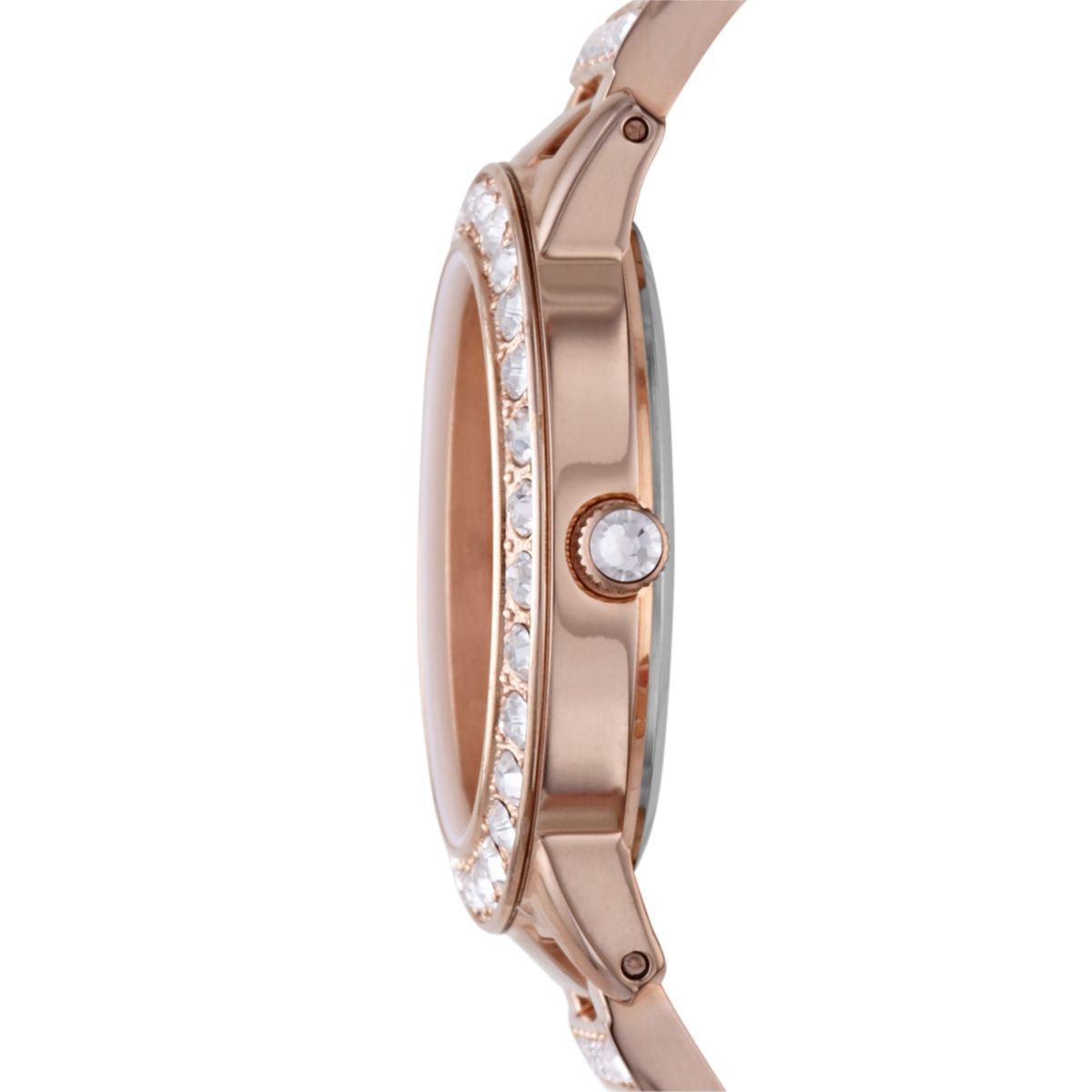 Fossil Jesse 34mm Three-Hand Day-Date Rose Gold-Tone Stainless Steel Watch - ES3020 (2)