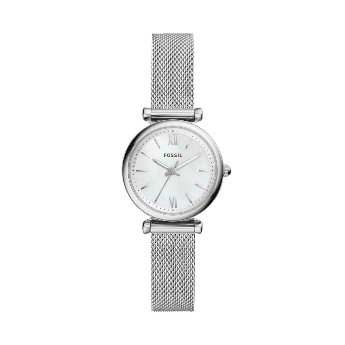 Fossil Carlie Mini 28mm Three-Hand Stainless Steel Watch - ES4432