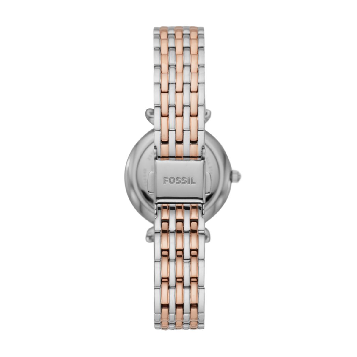 Fossil Carlie Mini 28mm Three-Hand Two-Tone Stainless Steel Watch - ES4649 (1)