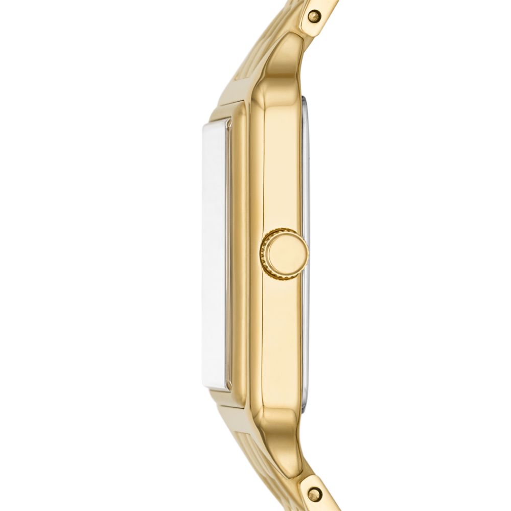Fossil Raquel 23mm Three-Hand Date Gold-Tone Stainless Steel Watch - ES5220 (2)