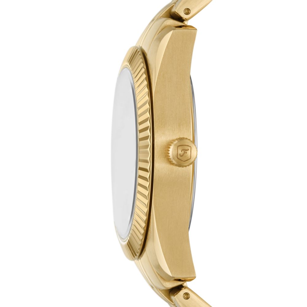 Fossil Scarlette 33mm Three-Hand Date Gold-Tone Stainless Steel Watch - ES5338 (2)