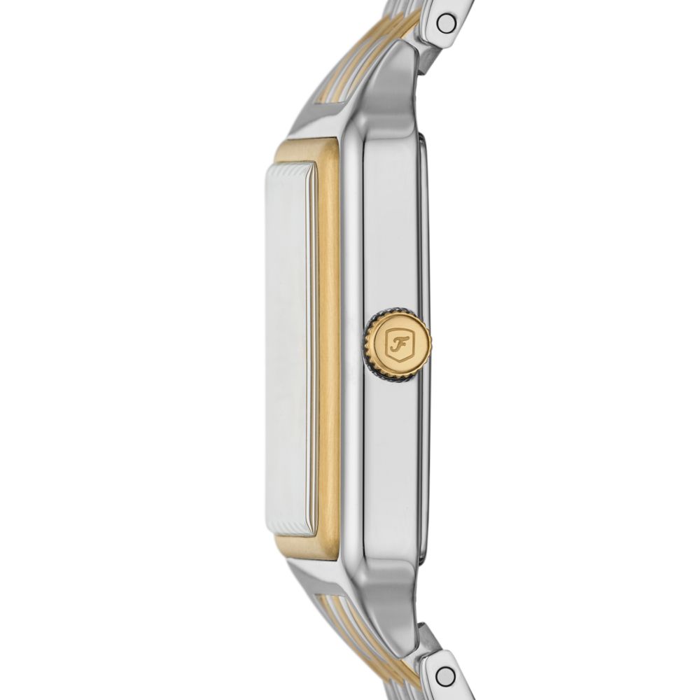 Fossil Raquel 23mm Three-Hand Date Two-Tone Stainless Steel Watch - ES5368 (3)