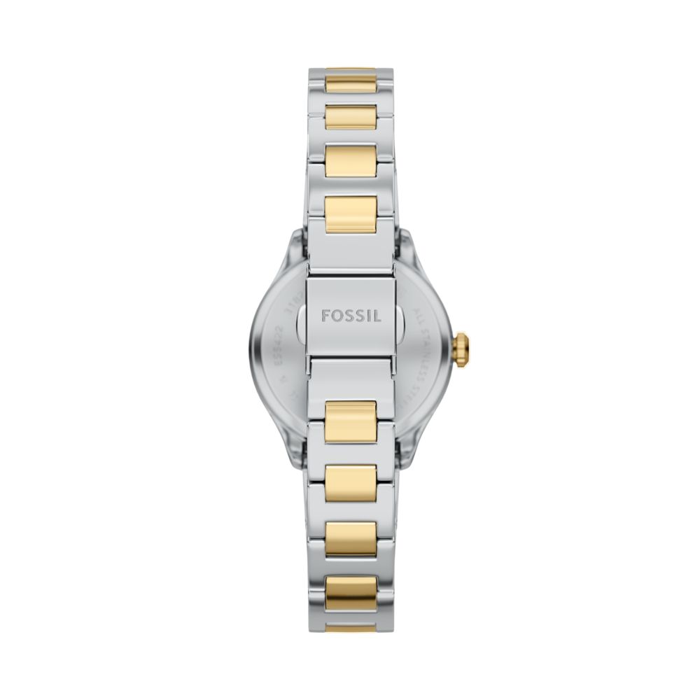 Fossil Gilmore 28mm Three-Hand Two-Tone Stainless Steel Watch - ES5422 (2)