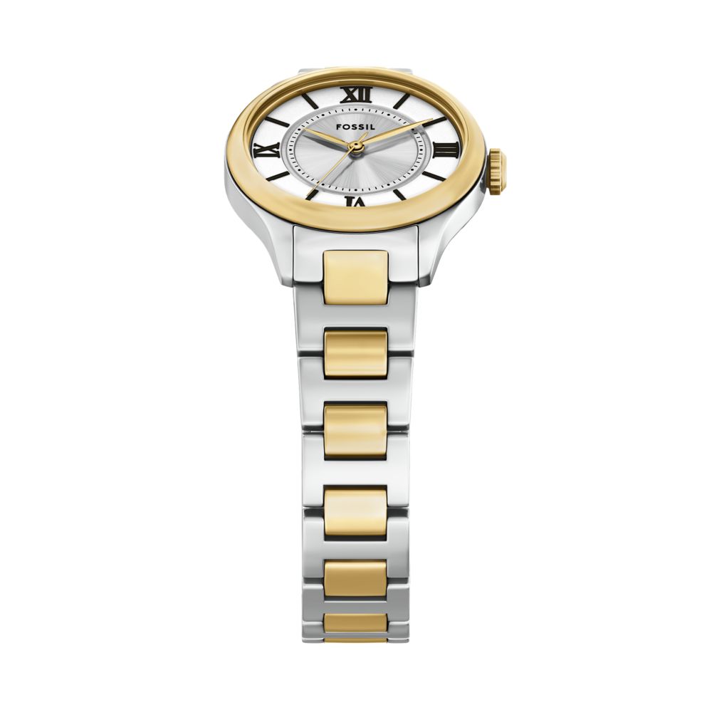 Fossil Gilmore 28mm Three-Hand Two-Tone Stainless Steel Watch - ES5422 (3)