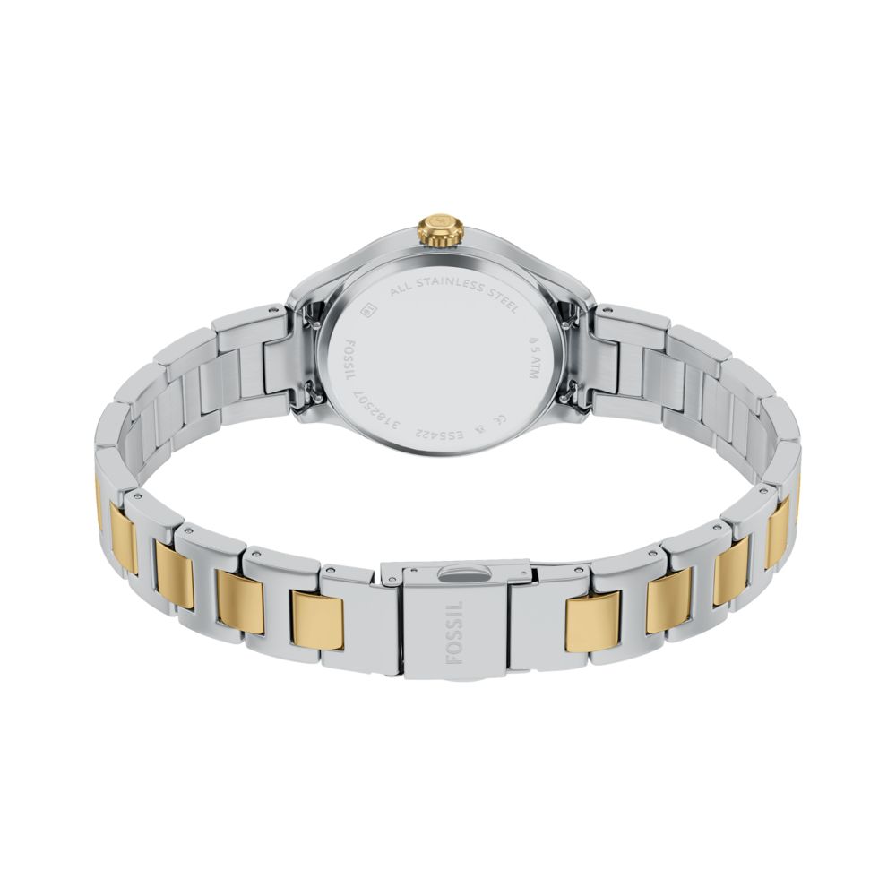 Fossil Gilmore 28mm Three-Hand Two-Tone Stainless Steel Watch - ES5422 (4)