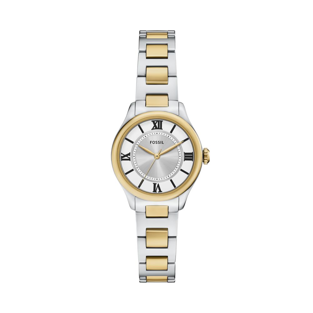 Fossil Gilmore 28mm Three-Hand Two-Tone Stainless Steel Watch - ES5422