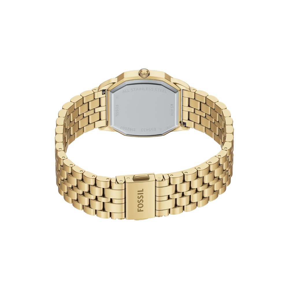 Fossil Harlow 27mm Three-Hand Gold-Tone Stainless Steel Watch - ES5433 (3)