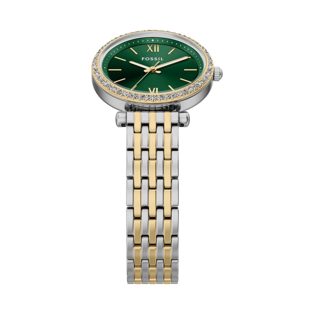Fossil Carlie Mini 28mm Three-Hand Two-Tone Stainless Steel Watch - ES5439 (5)