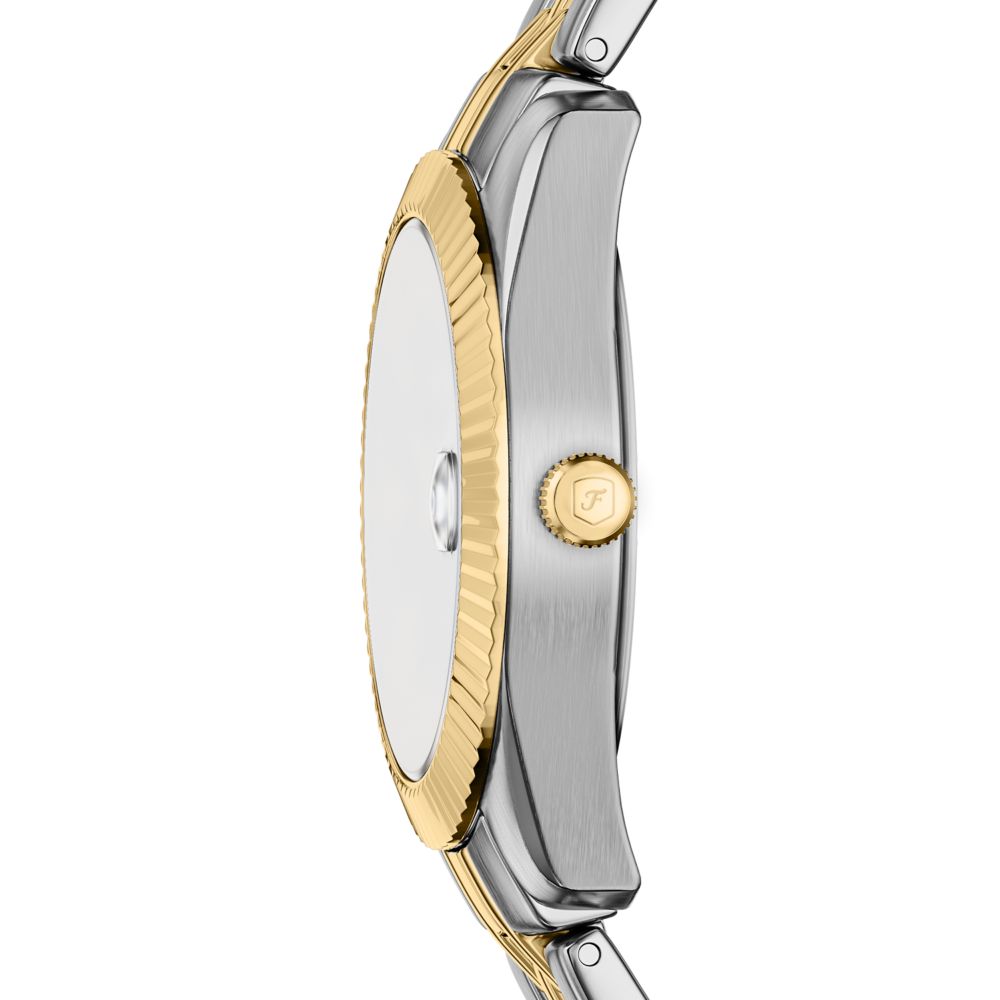 Fossil Scarlette 33mm Three-Hand Two-Tone Stainless Steel Watch - ES5443