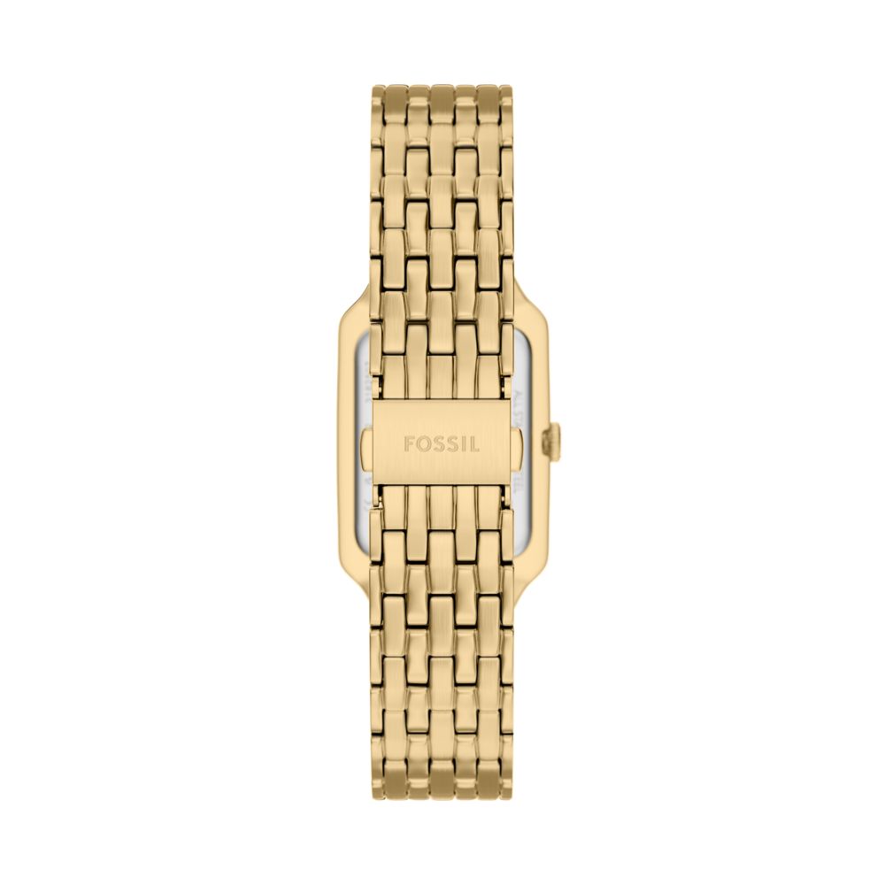 Fossil Raquel 23mm Three-Hand Gold-Tone Stainless Steel Watch - ES5452 (1)