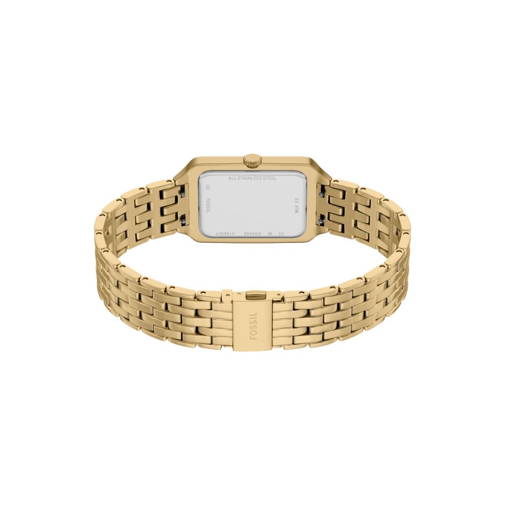 Fossil Raquel 23mm Three-Hand Gold-Tone Stainless Steel Watch - ES5452 (3)