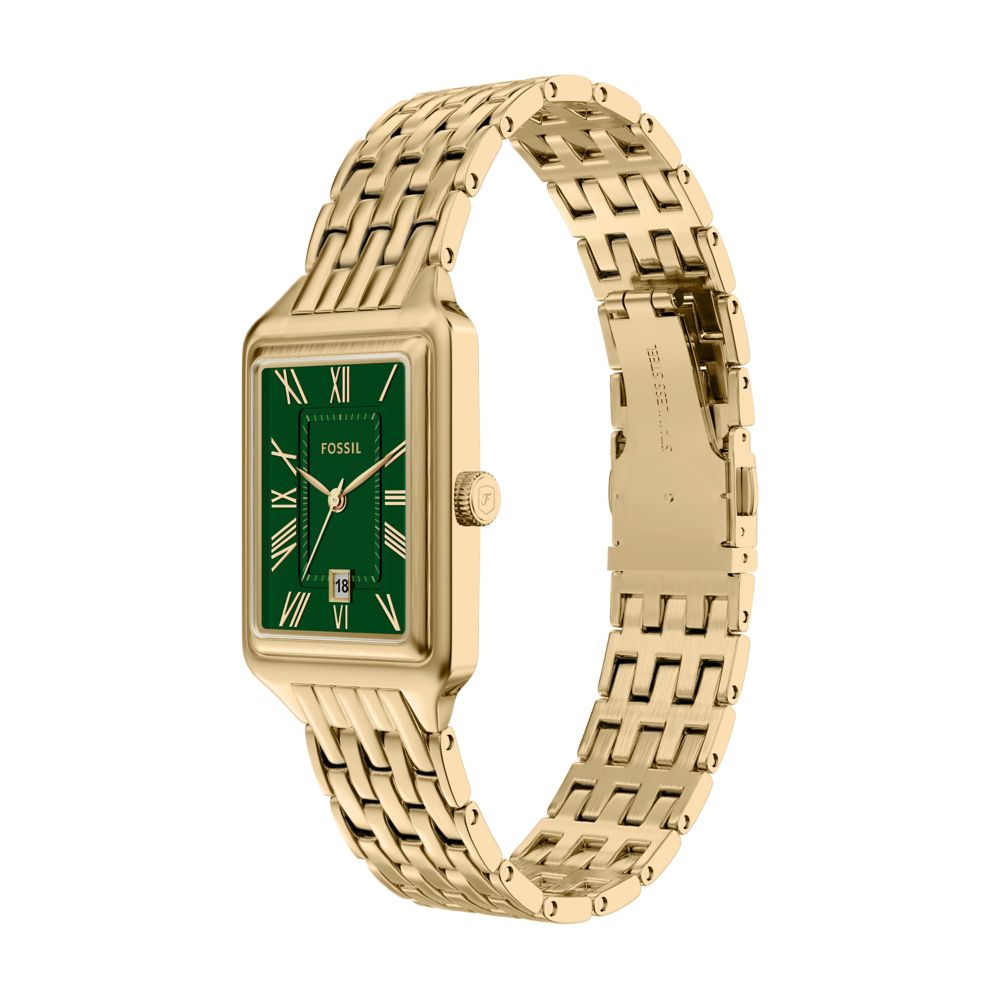 Fossil Raquel 23mm Three-Hand Gold-Tone Stainless Steel Watch - ES5452 (5)