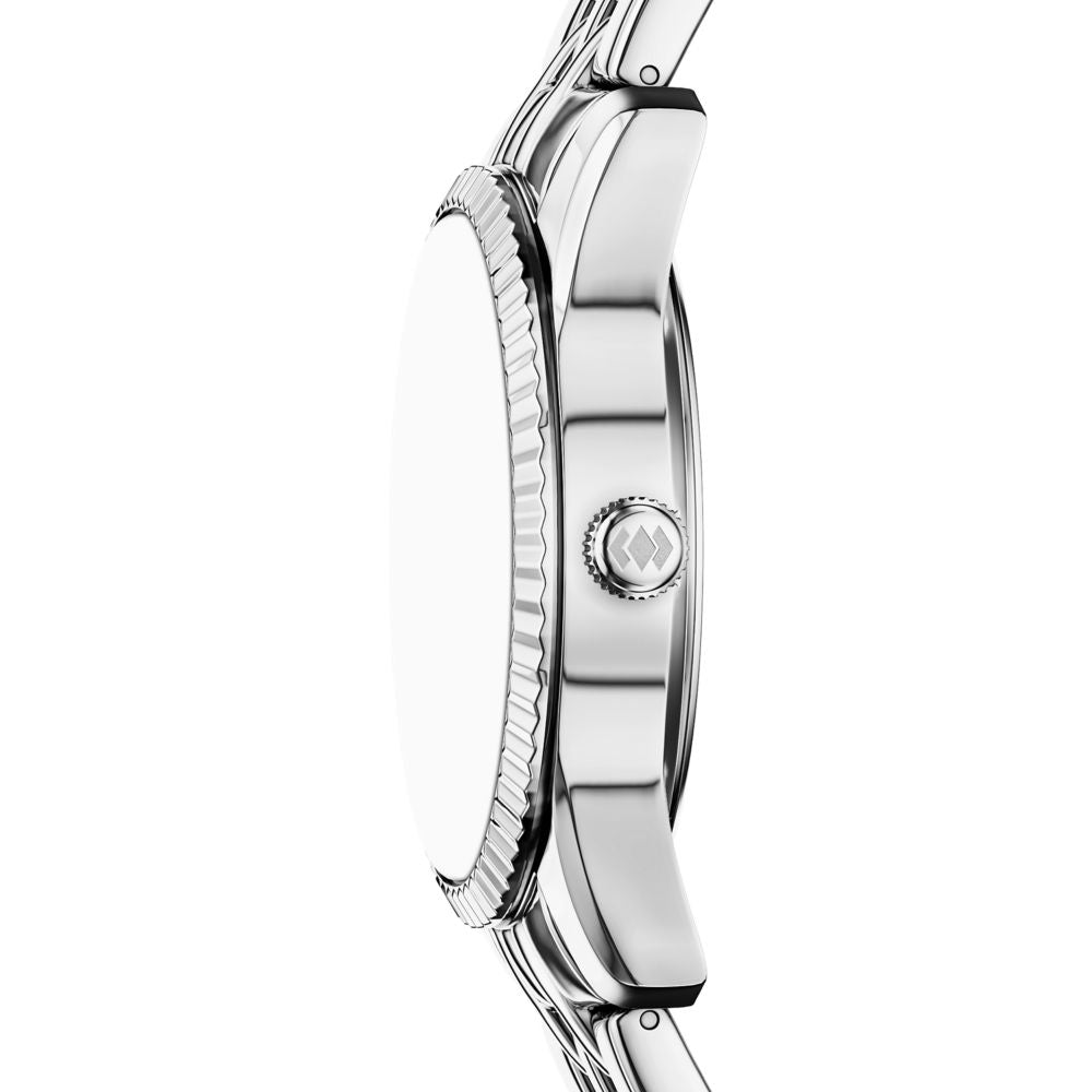 Fossil Scarlette 34mm Three-Hand Day-Date Stainless Steel Watch - ES5457 (1)