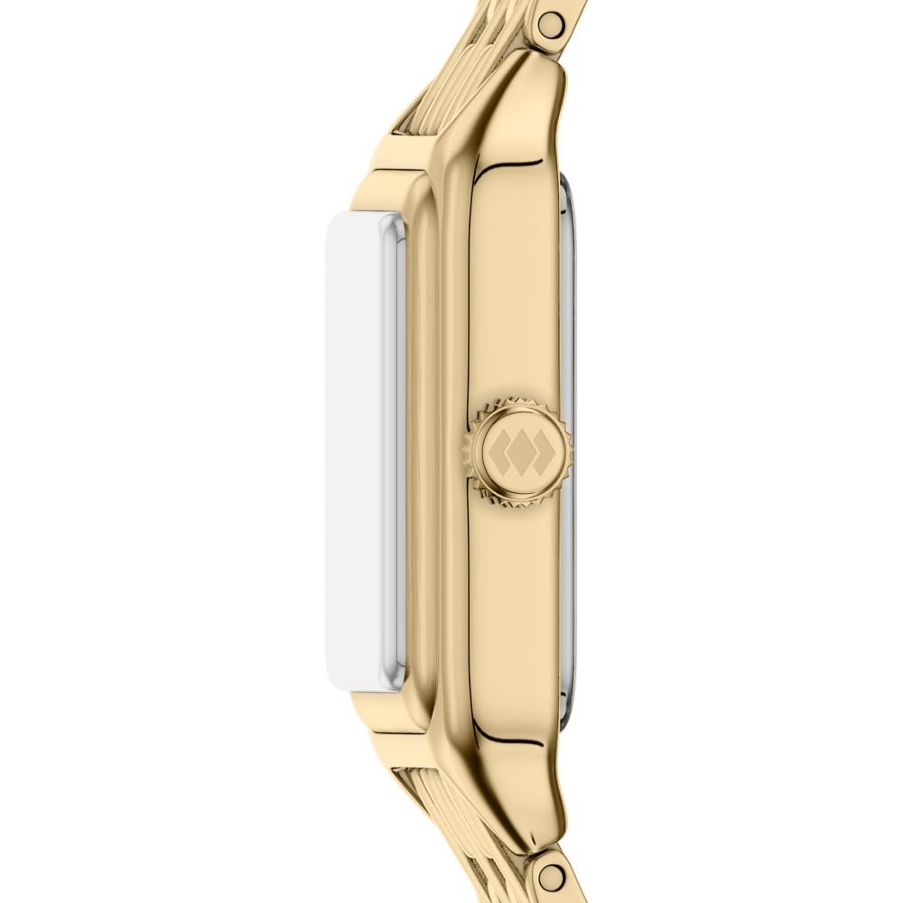 Fossil Raquel Mini 18mm Three-Hand Gold-Tone Stainless Steel Watch - ES5467 (1)