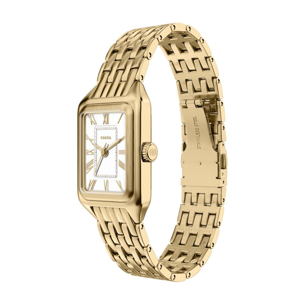 Fossil Raquel Mini 18mm Three-Hand Gold-Tone Stainless Steel Watch - ES5467 (3)