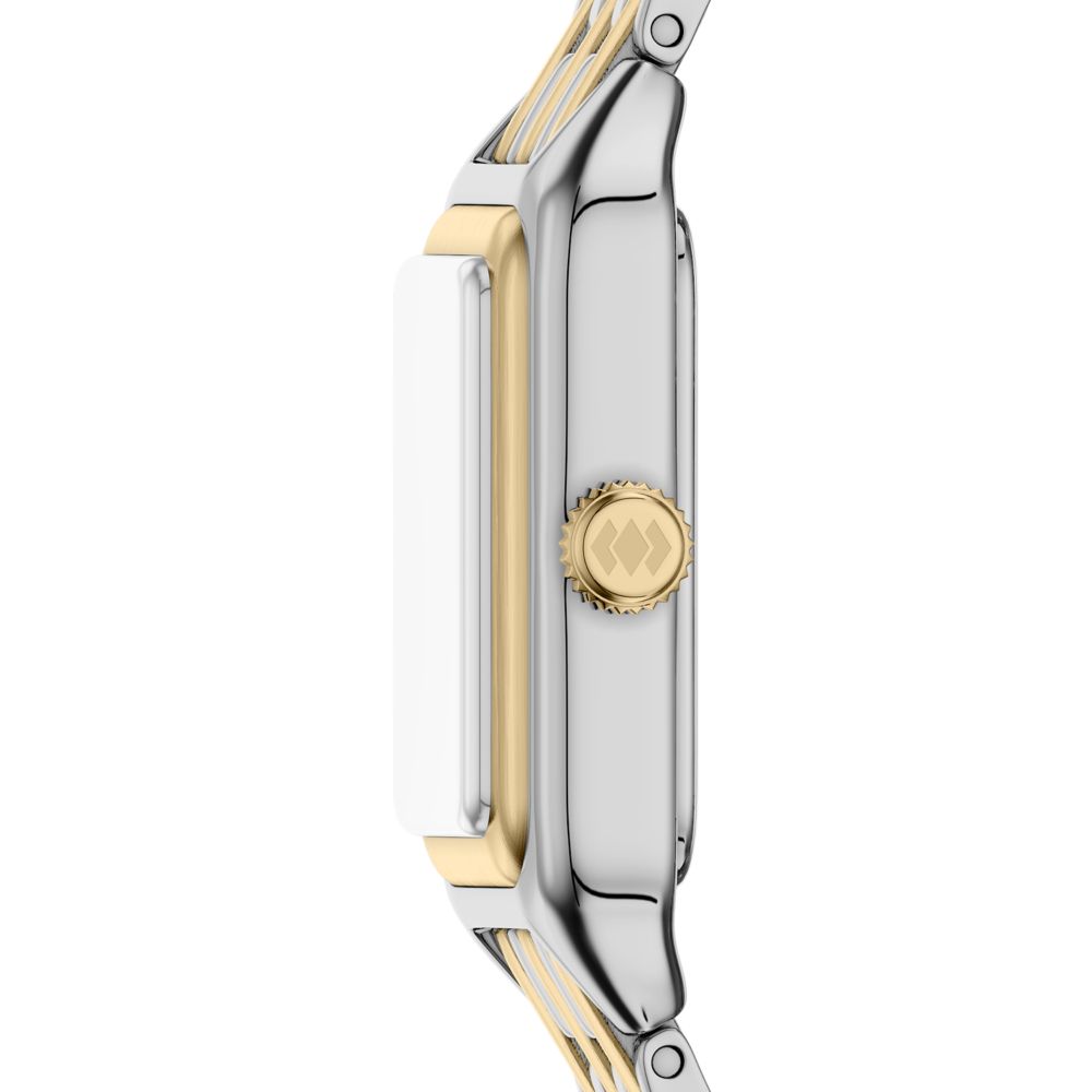 Fossil Raquel Mini 18mm Three-Hand Two-Tone Stainless Steel Watch - ES5468 (1)