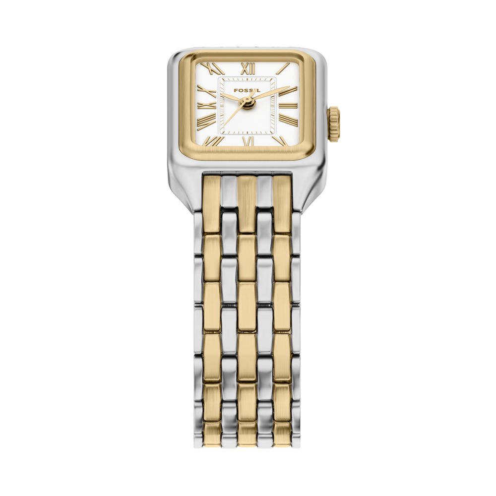 Fossil Raquel Mini 18mm Three-Hand Two-Tone Stainless Steel Watch - ES5468 (4)