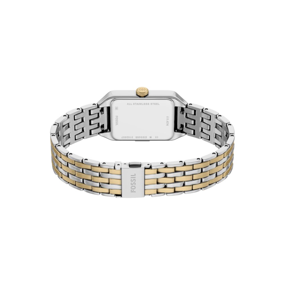 Fossil Raquel Mini 18mm Three-Hand Two-Tone Stainless Steel Watch - ES5468 (2)