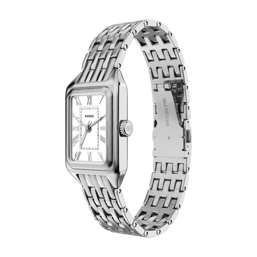 Fossil Raquel Mini 18mm Three-Hand Stainless Steel Watch - ES5469 (2)