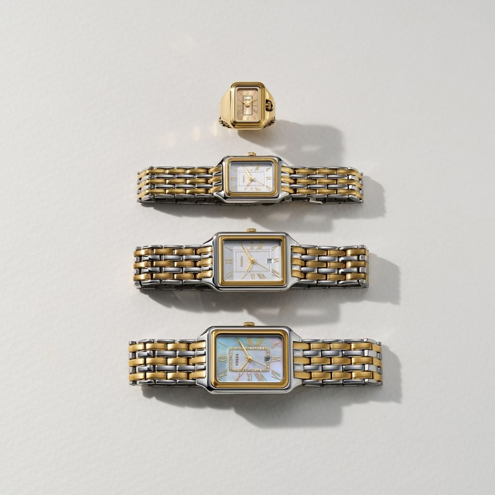Fossil Raquel Mini 18mm Three-Hand Stainless Steel Watch - ES5469 (6)