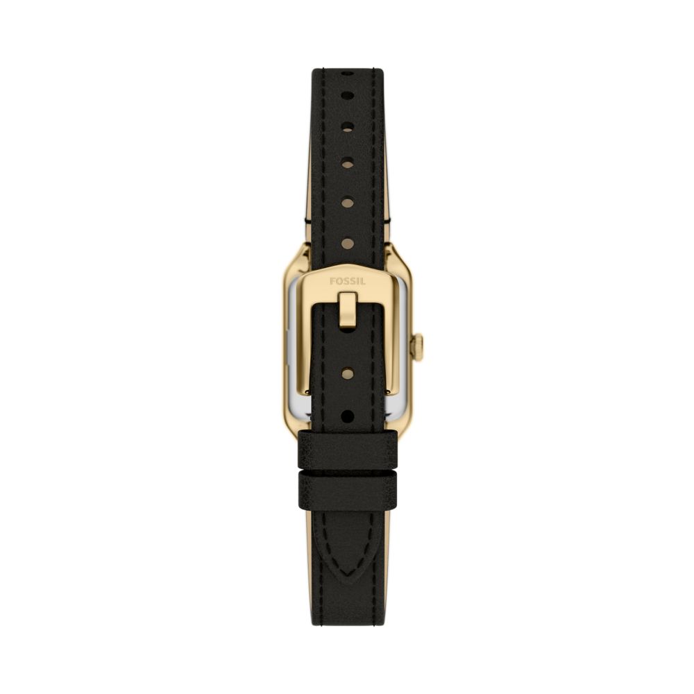 Fossil Raquel Mini 18mm Three-Hand Black Leather Watch - ES5470 (5)