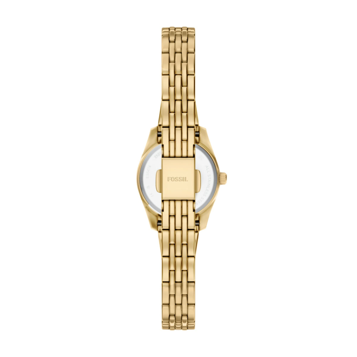 Fossil Scarlette Mini 20mm Three-Hand Gold-Tone Stainless Steel Watch - ES5474 (2)