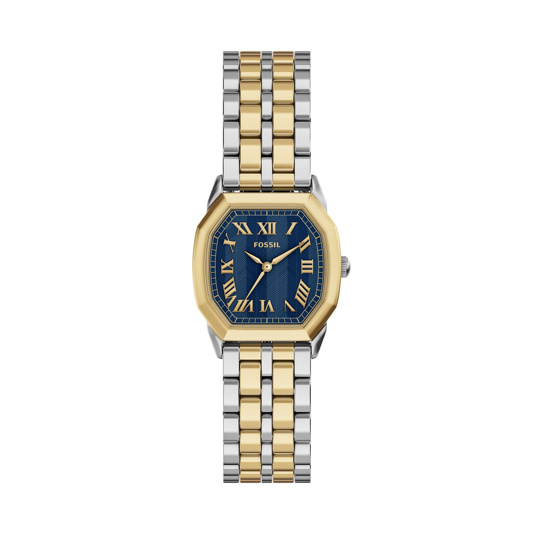 Fossil Harlow 27mm Three-Hand Two-Tone Stainless Steel Watch - ES5480