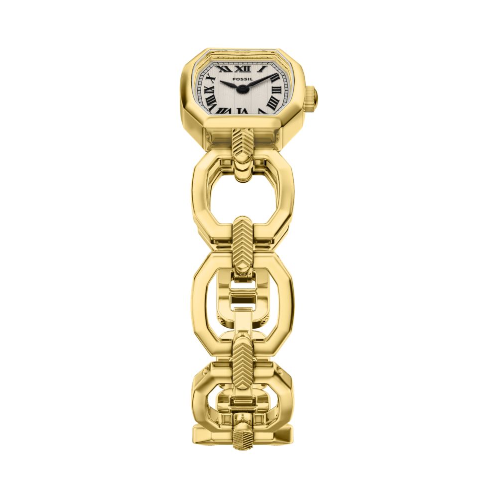 Fossil Harlow Mini 20mm Two-Hand Gold-Tone Stainless Steel Watch - ES5483 (4)