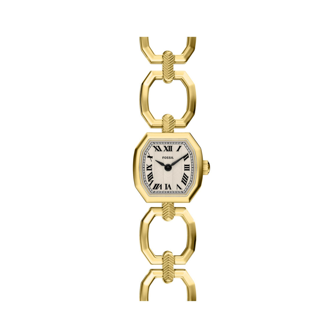 Fossil Harlow Mini 20mm Two-Hand Gold-Tone Stainless Steel Watch - ES5483