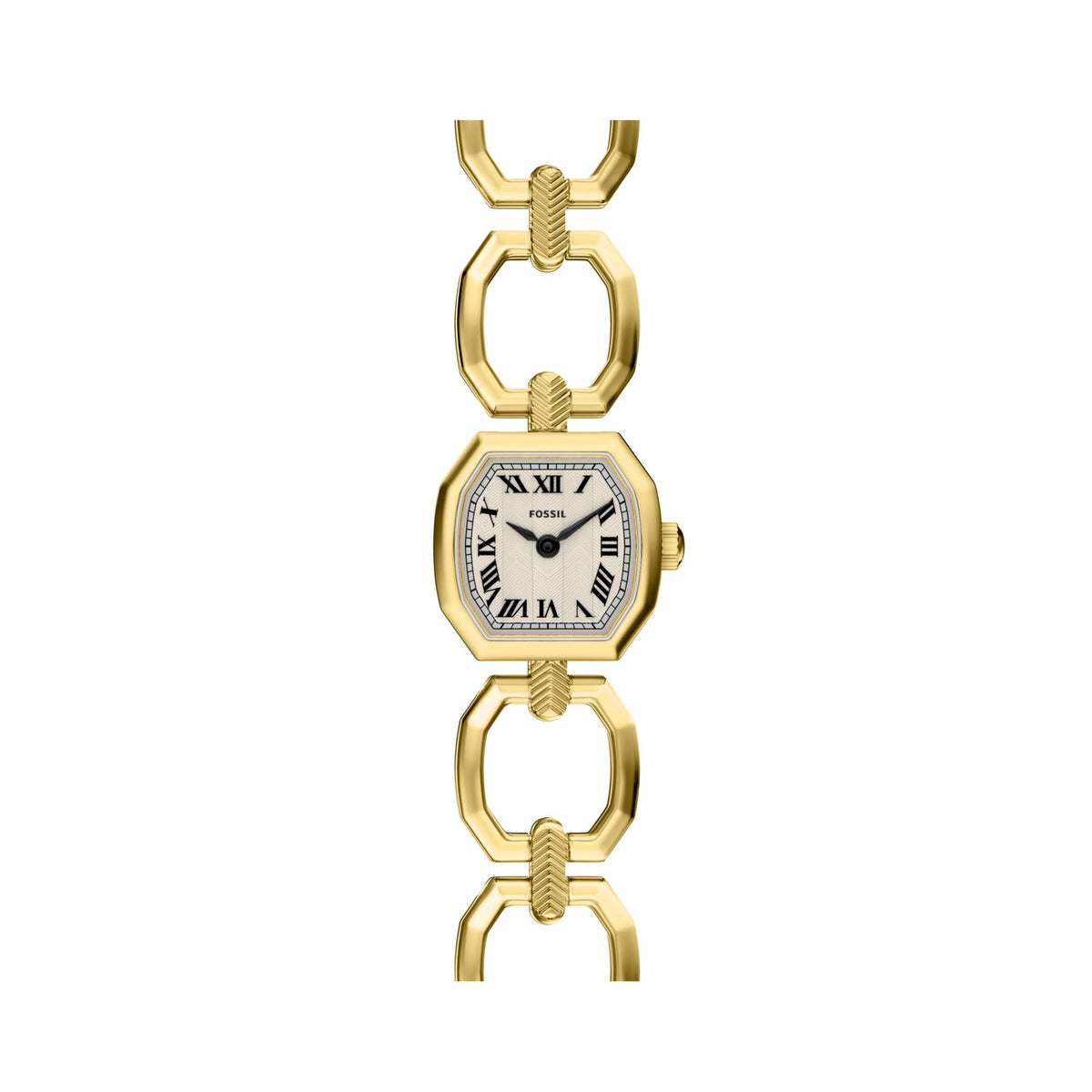 Fossil Harlow Mini 20mm Two-Hand Gold-Tone Stainless Steel Watch - ES5483
