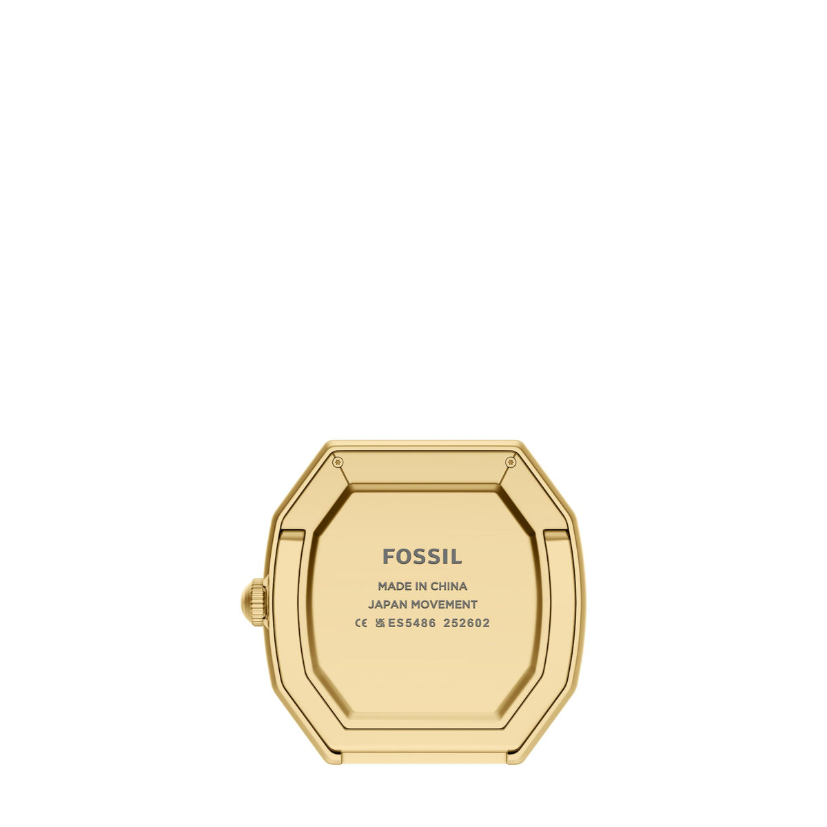 Fossil Harlow 80mm Three-Hand Gold-Tone Desk Clock - ES5486 (2)