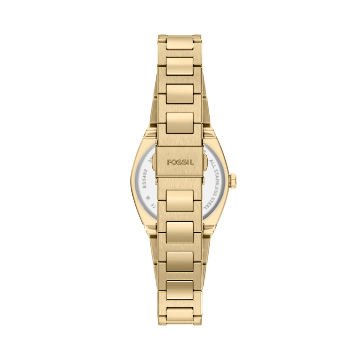 Fossil Women's Everett Three-Hand Gold-Tone Stainless Steel Watch -  ES5492 (2)