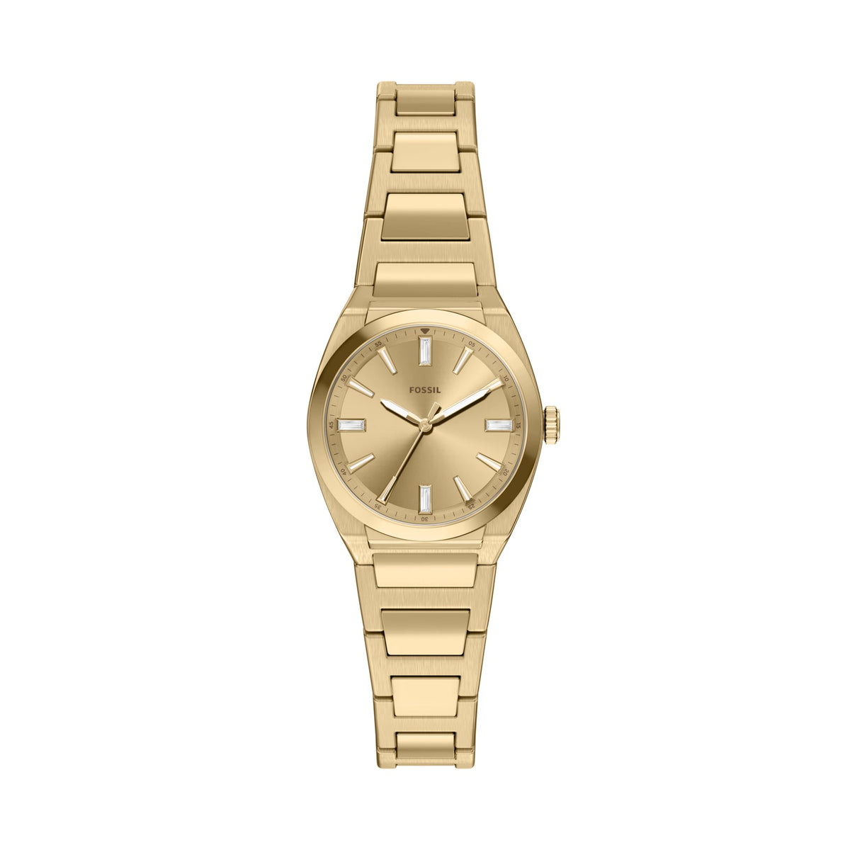 Fossil Women's Everett Three-Hand Gold-Tone Stainless Steel Watch -  ES5492