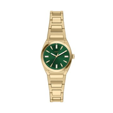 Fossil Women's Everett Three-Hand Gold-Tone Stainless Steel Watch -  ES5493