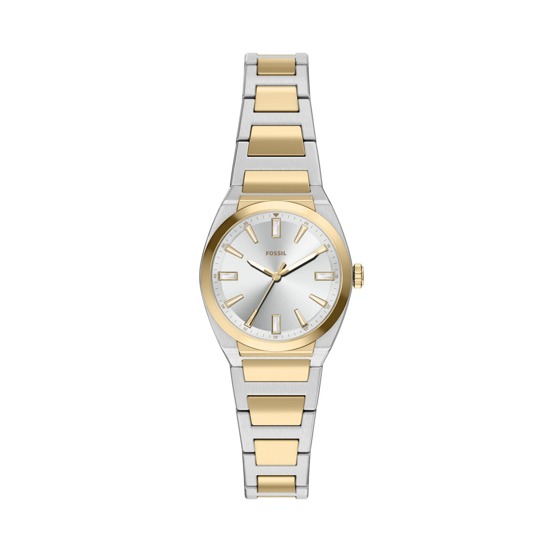 Fossil Women's Everett Three-Hand Two-Tone Stainless Steel Watch -  ES5494