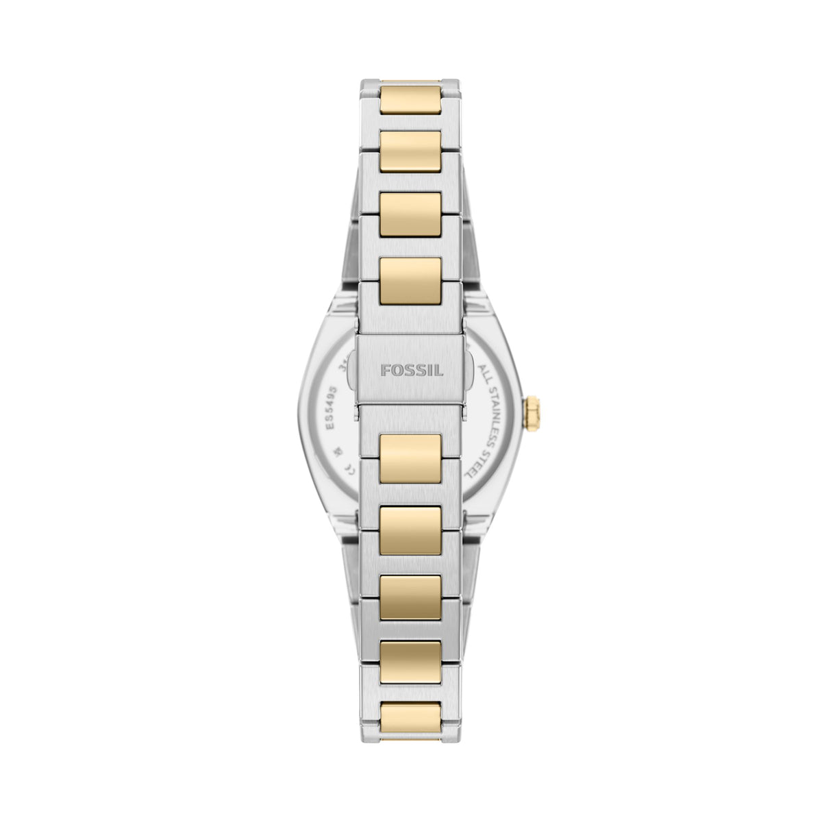 Fossil Women's Everett Three-Hand Two-Tone Stainless Steel Watch -  ES5495 (2)