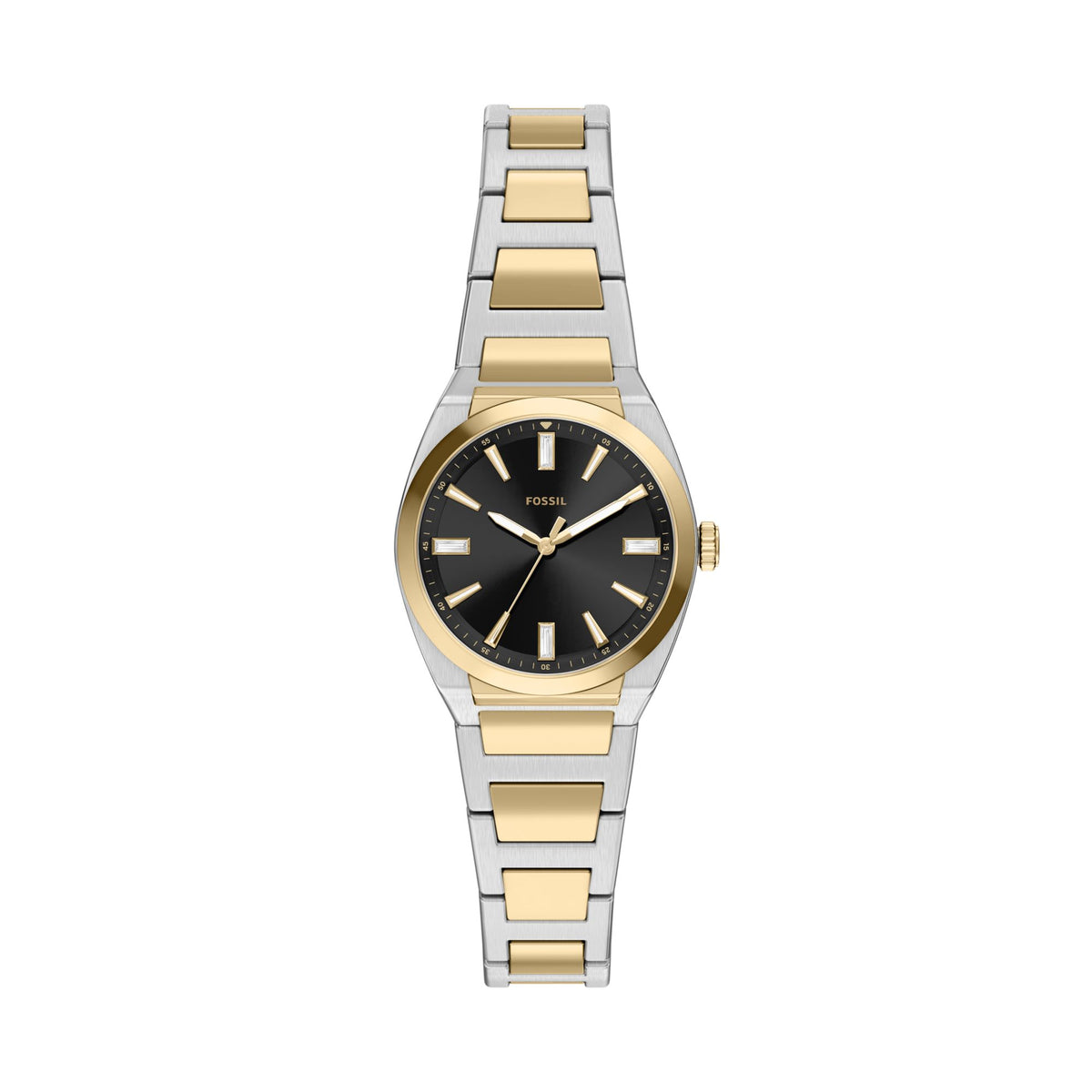 Fossil Women's Everett Three-Hand Two-Tone Stainless Steel Watch -  ES5495