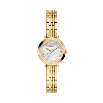 Fossil Heidi 26mm Three-Hand Gold-Tone Stainless Steel Watch - ES5501