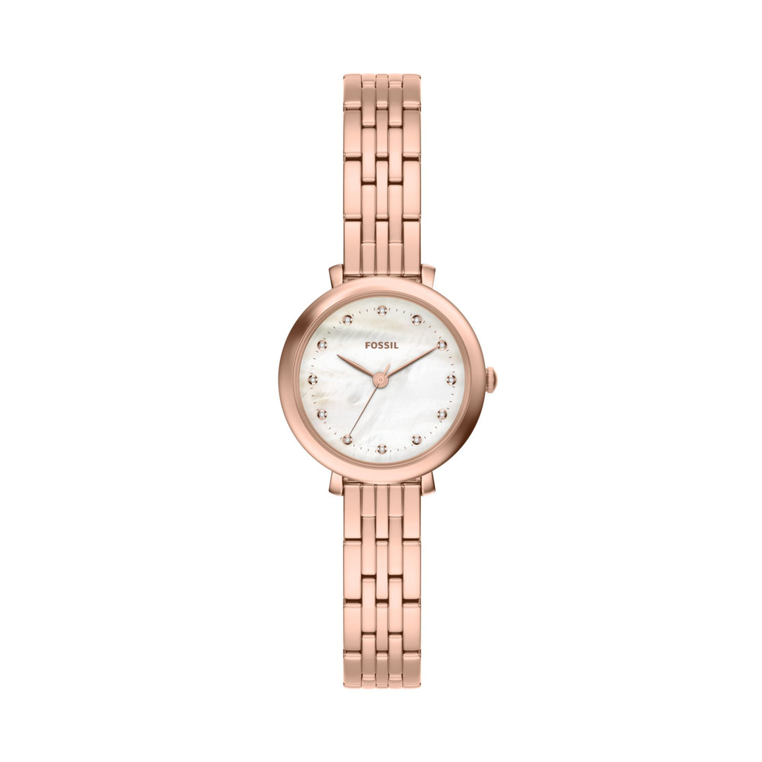 Fossil Heidi 26mm Three-Hand Rose Gold-Tone Stainless Steel Watch - ES5502
