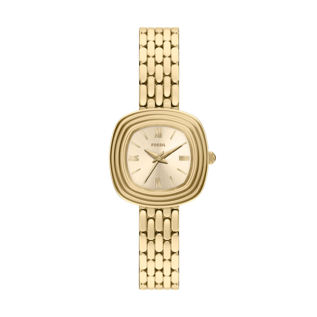 Fossil Emerson 30mm Three-Hand Gold-Tone Stainless Steel Watch - ES5506