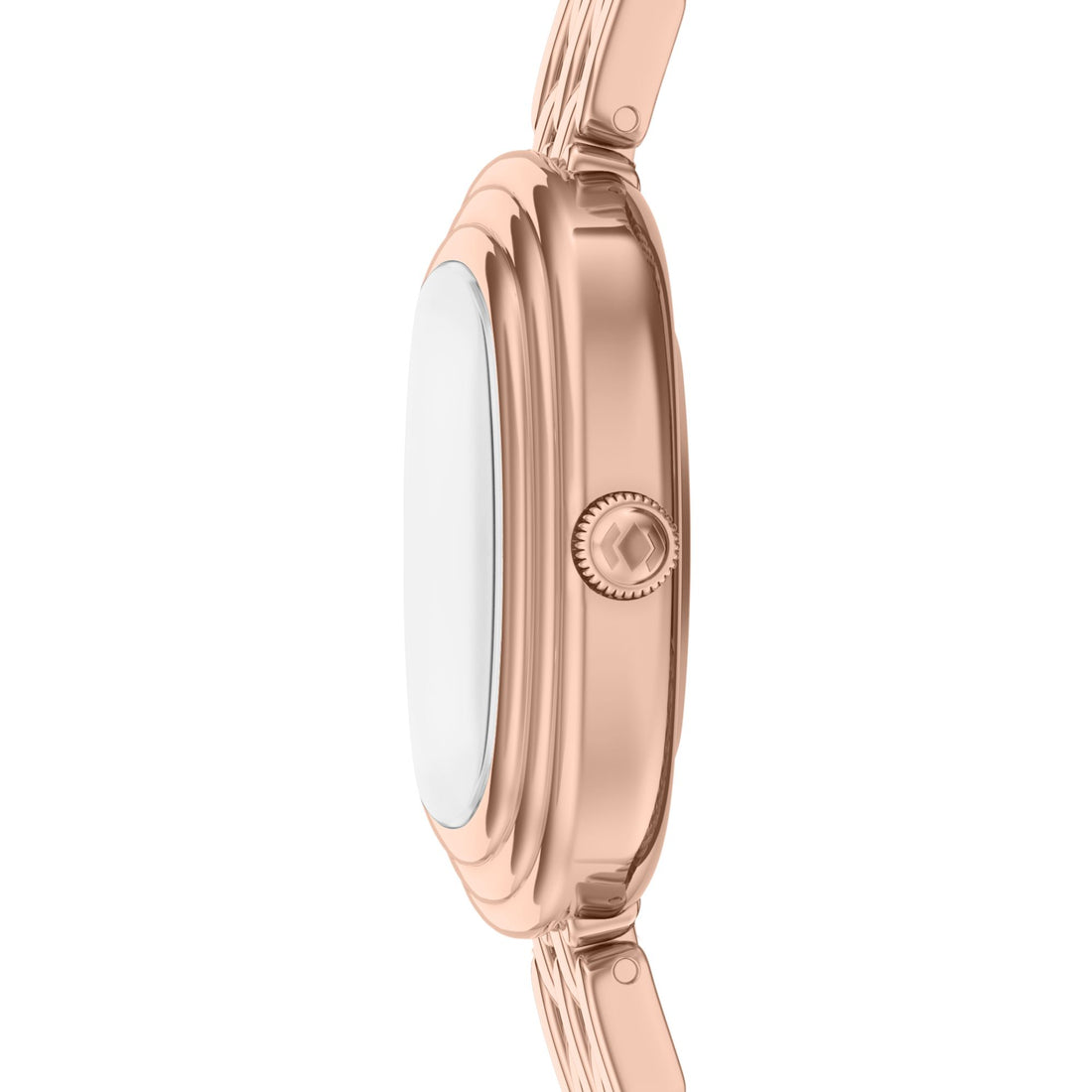 Fossil Emerson 30mm Three-Hand Rose Gold-Tone Stainless Steel Watch - ES5507
