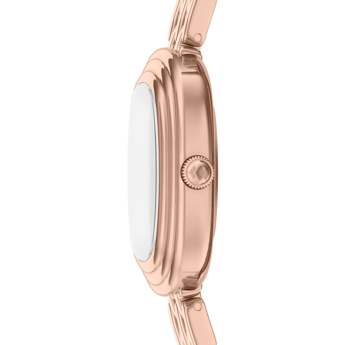 Fossil Emerson 30mm Three-Hand Rose Gold-Tone Stainless Steel Watch - ES5507 (1)