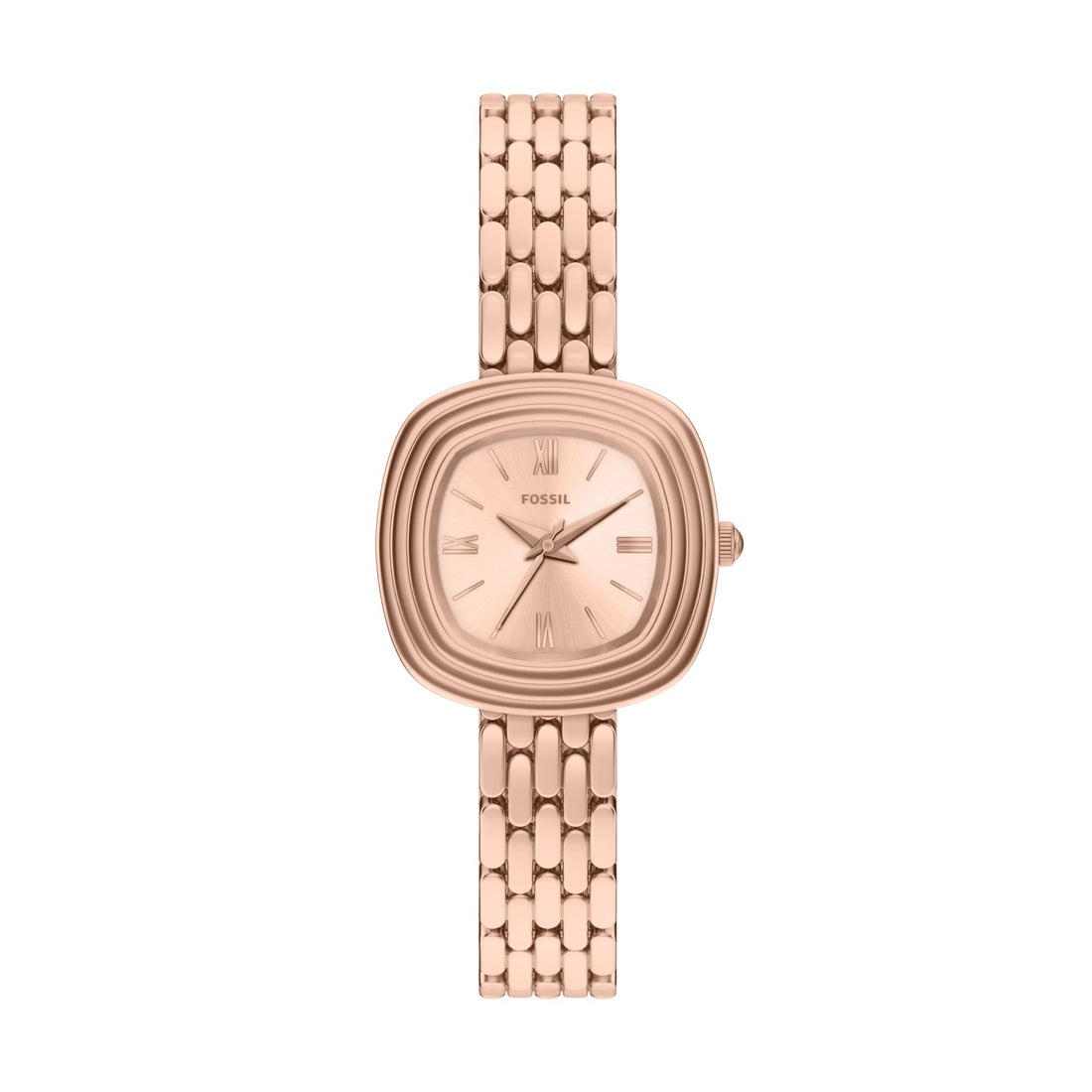 Fossil Emerson 30mm Three-Hand Rose Gold-Tone Stainless Steel Watch - ES5507