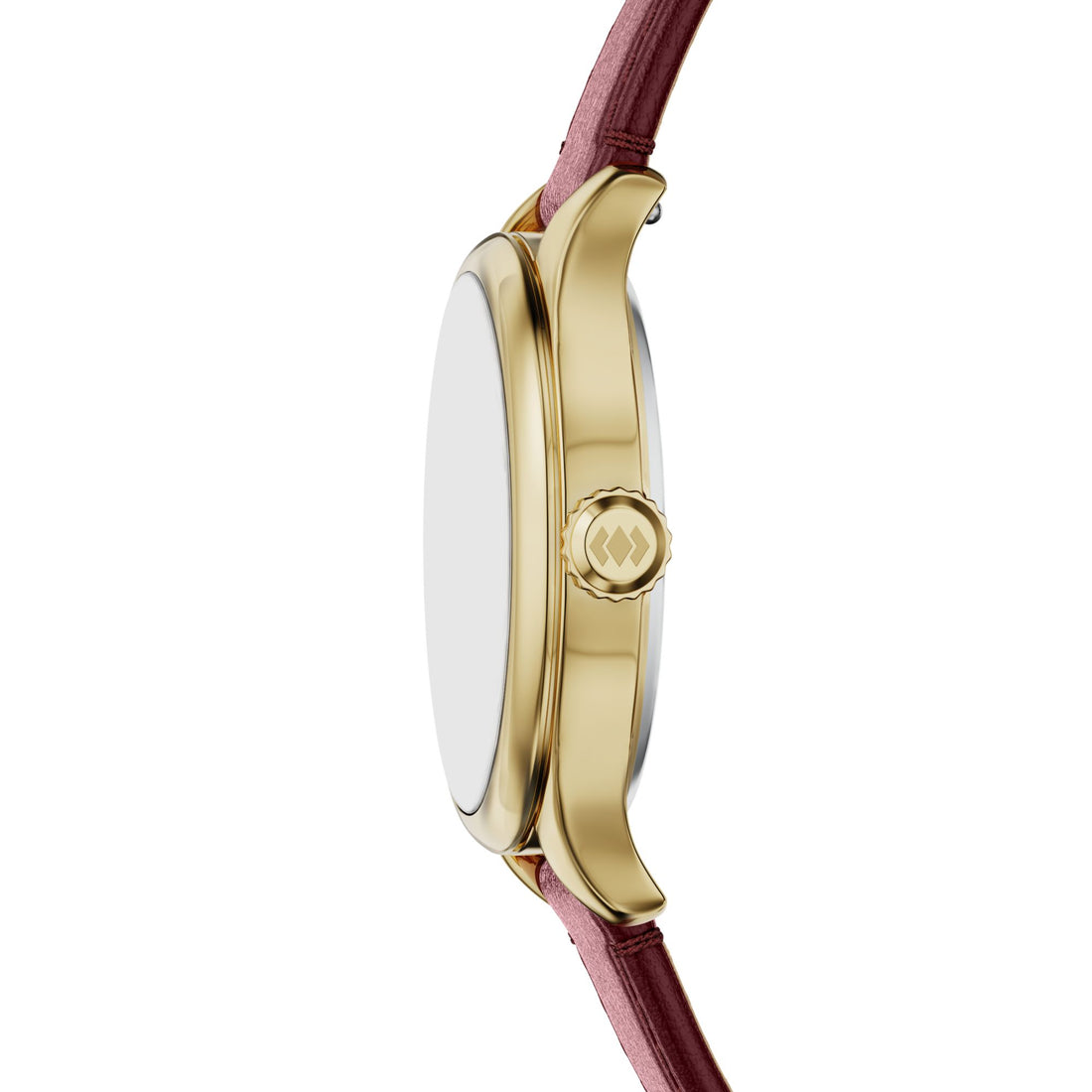 Fossil Gilmore 28mm Three-Hand Red Leather Watch - ES5510