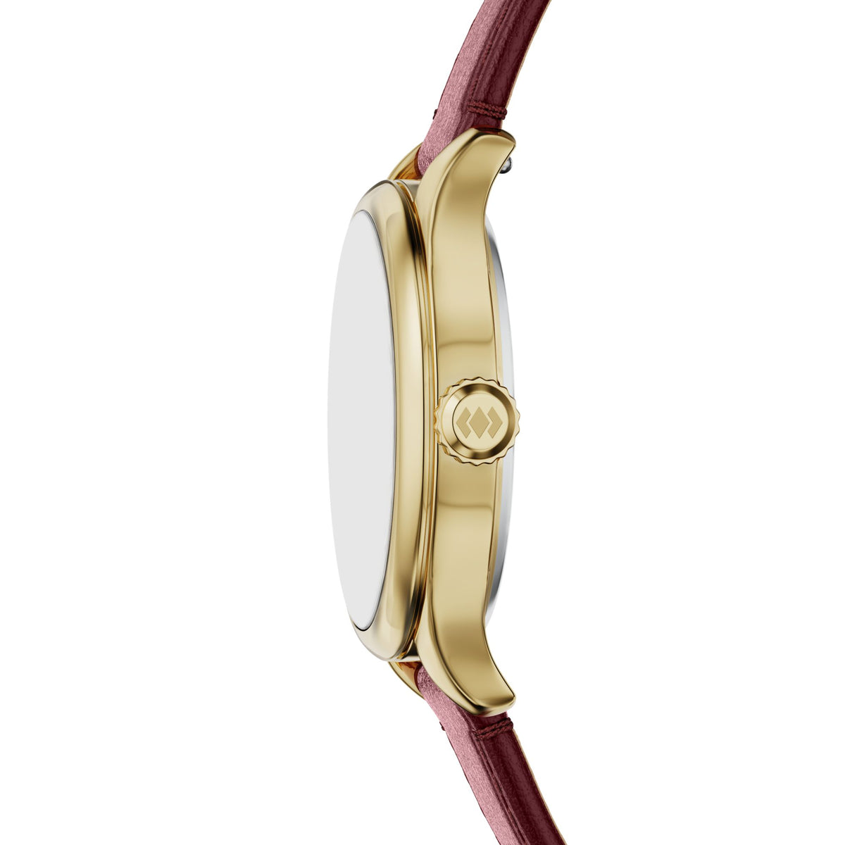 Fossil Gilmore 28mm Three-Hand Red Leather Watch - ES5510 (1)