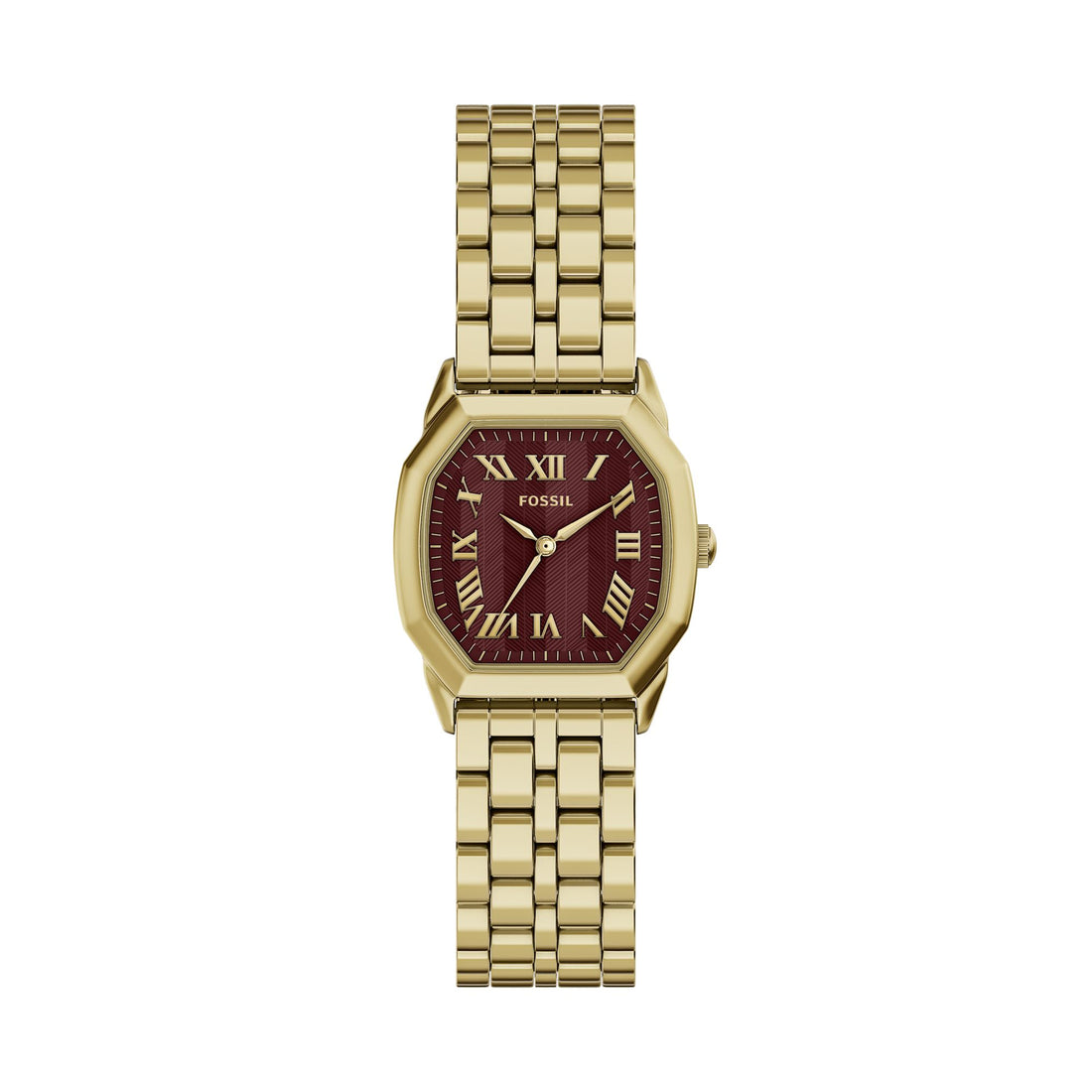 Fossil Harlow 27mm Three-Hand Gold-Tone Stainless Steel Watch - ES5511